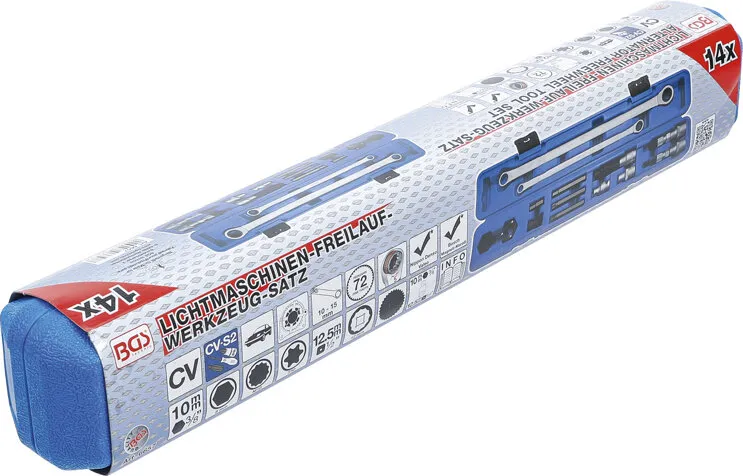 BGS TECHNIC DYNAMOVRIJLOOPGEREEDSCHAPSSET 14DLG
